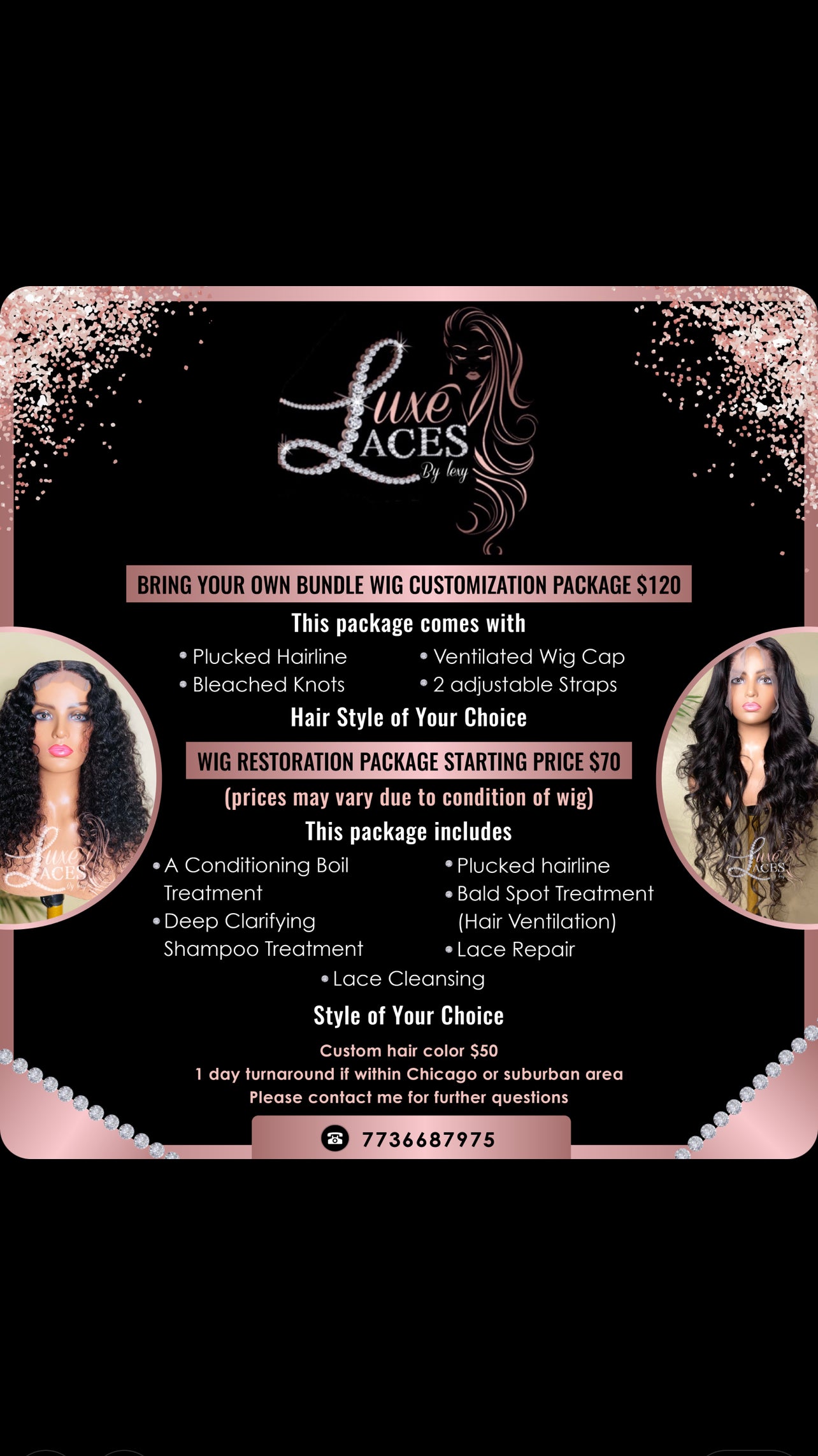 Wig Restoration Package