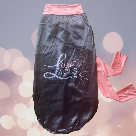 Luxe Lace Silk Bonnet